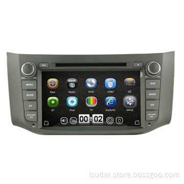 8" Car DVD Player for Nissan SYLPHY/Sentra, with Wi-Fi, 1080p Video Play, Supports iPhone 5/CPU800M